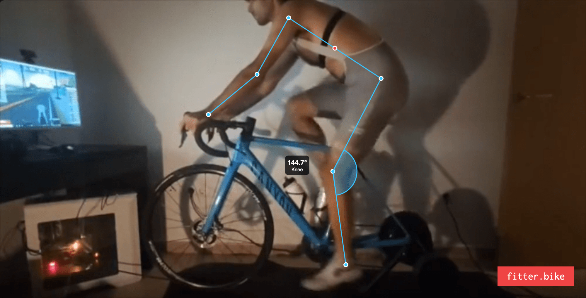 Bike fit analysis snapshot