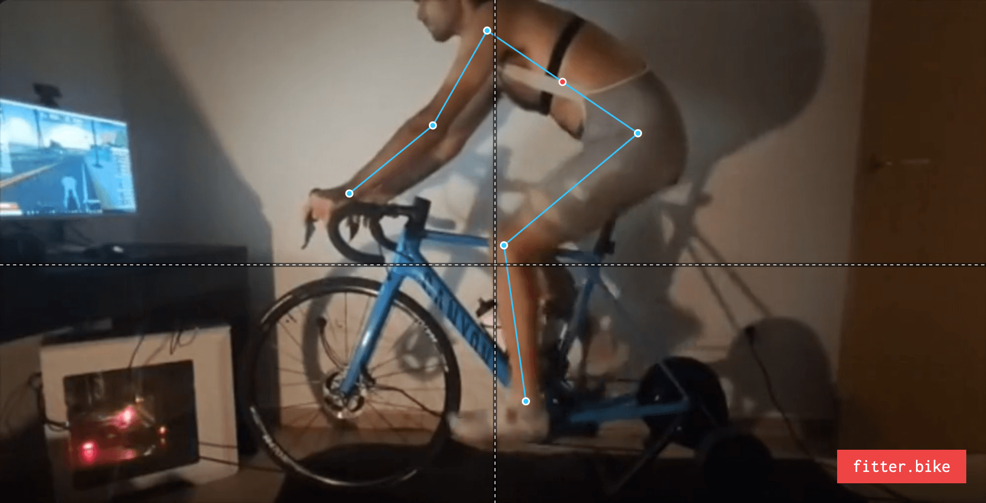 Bike fit analysis snapshot