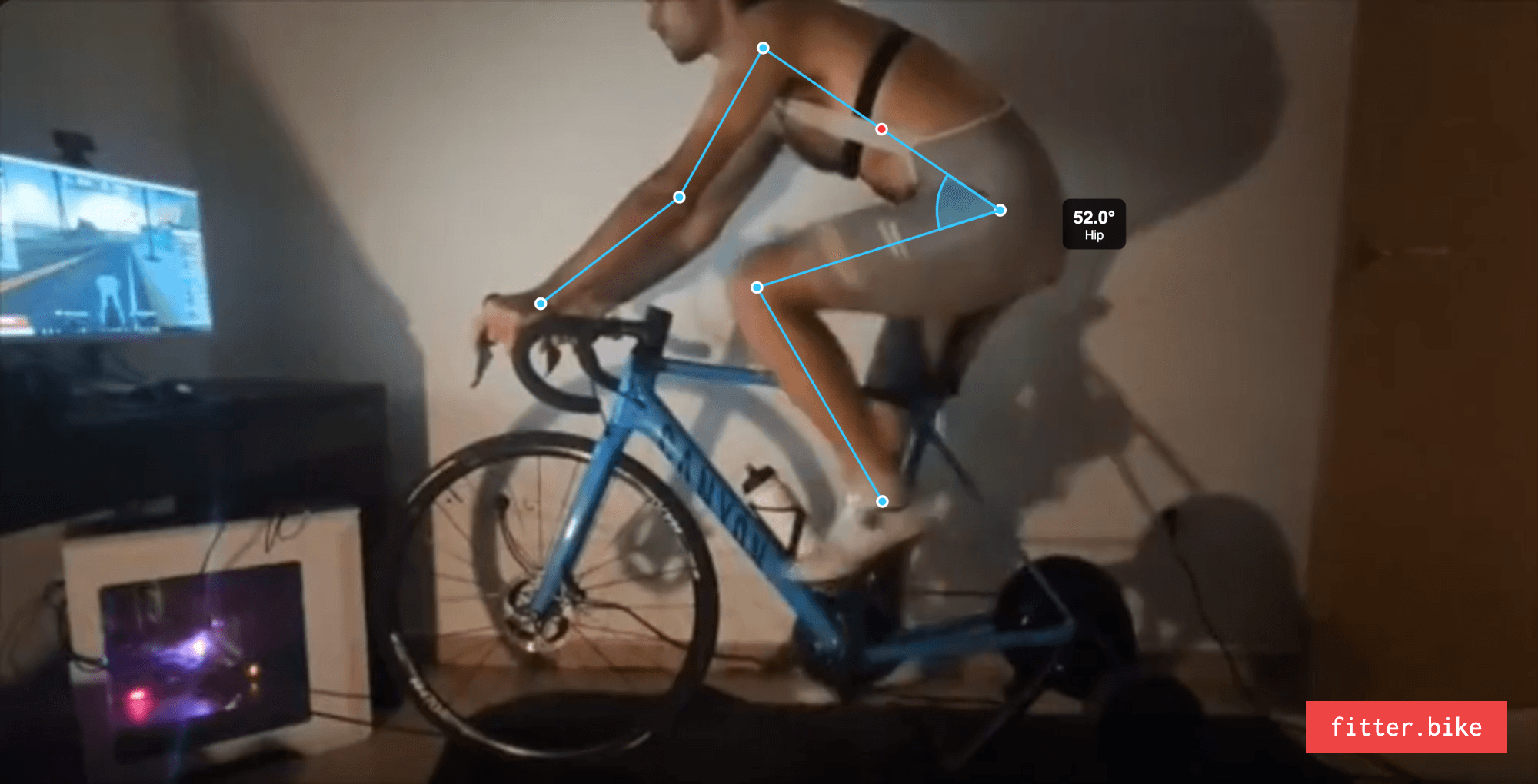 Bike fit analysis snapshot